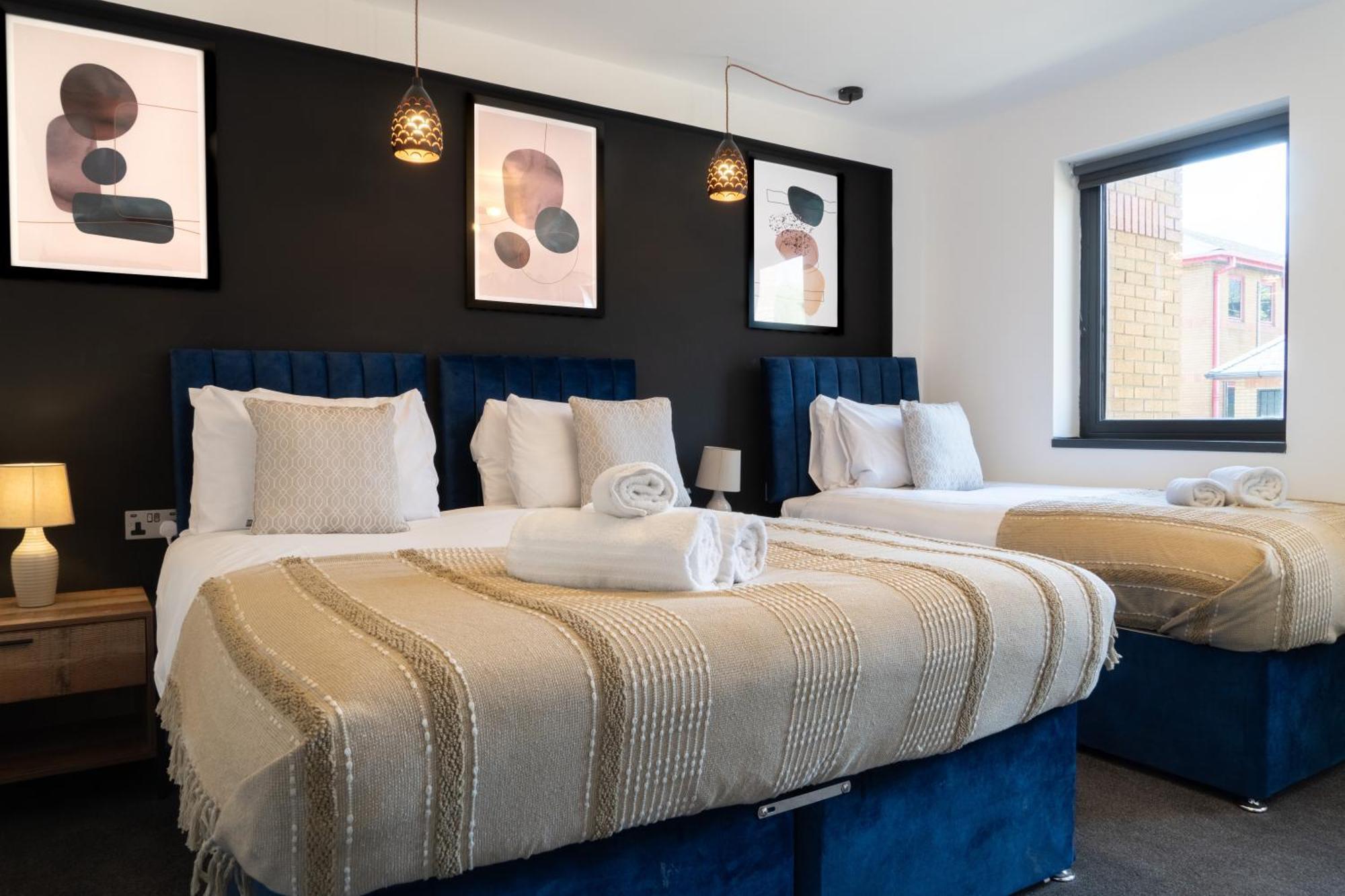 Newark House Premium Apartments With Sofa Beds - Wifi - Free Parking - Perfect For Contractors! Peterborough Exterior foto